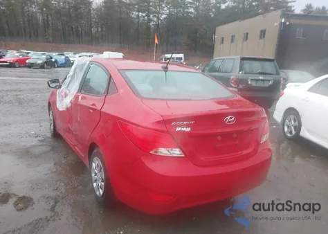 2016 Hyundai Accent Se из США, поврежденный, VIN KMHCT4AEXGU139914